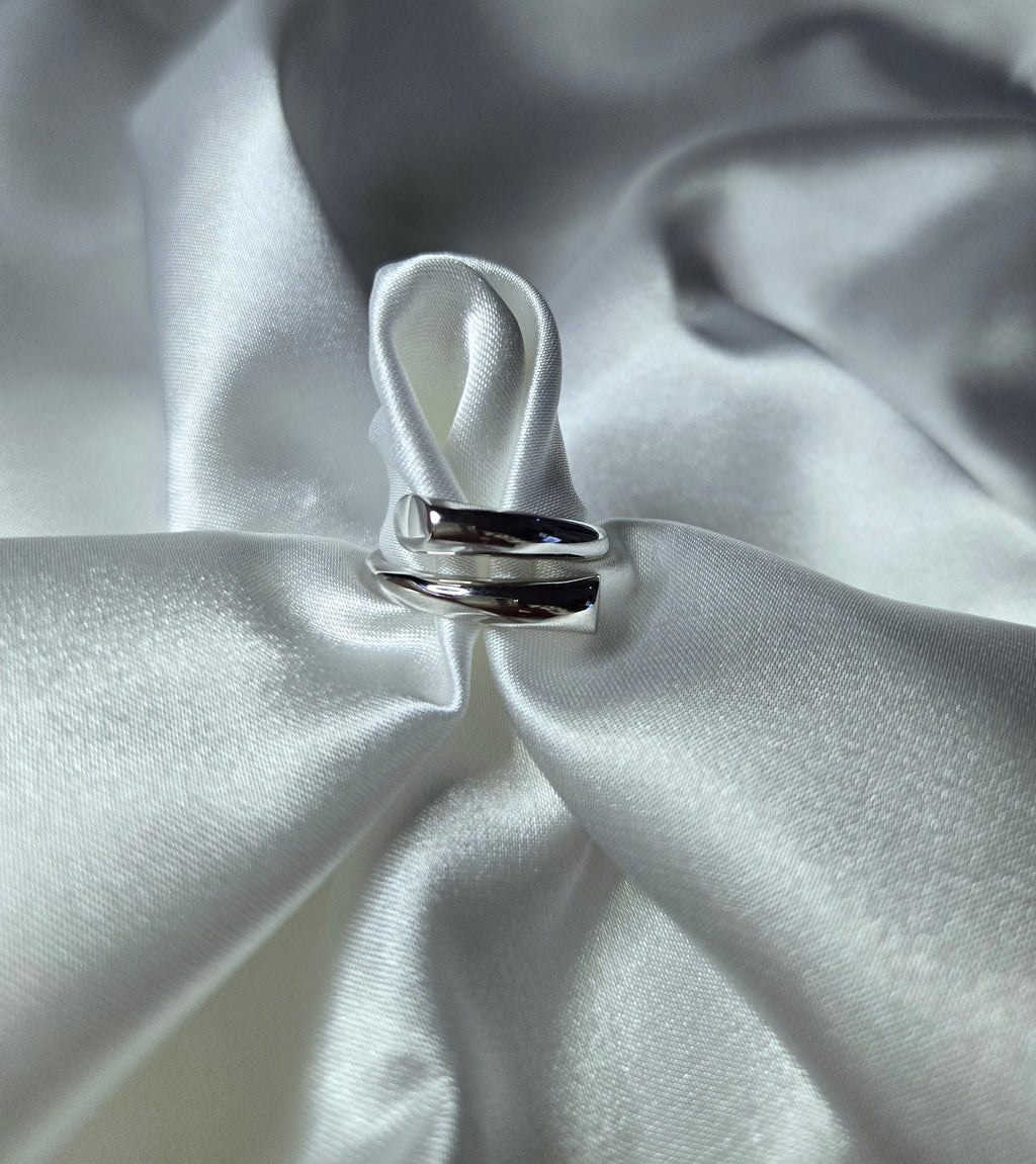 Bague INSOLENTE (T.réglable 52+) Argent 925