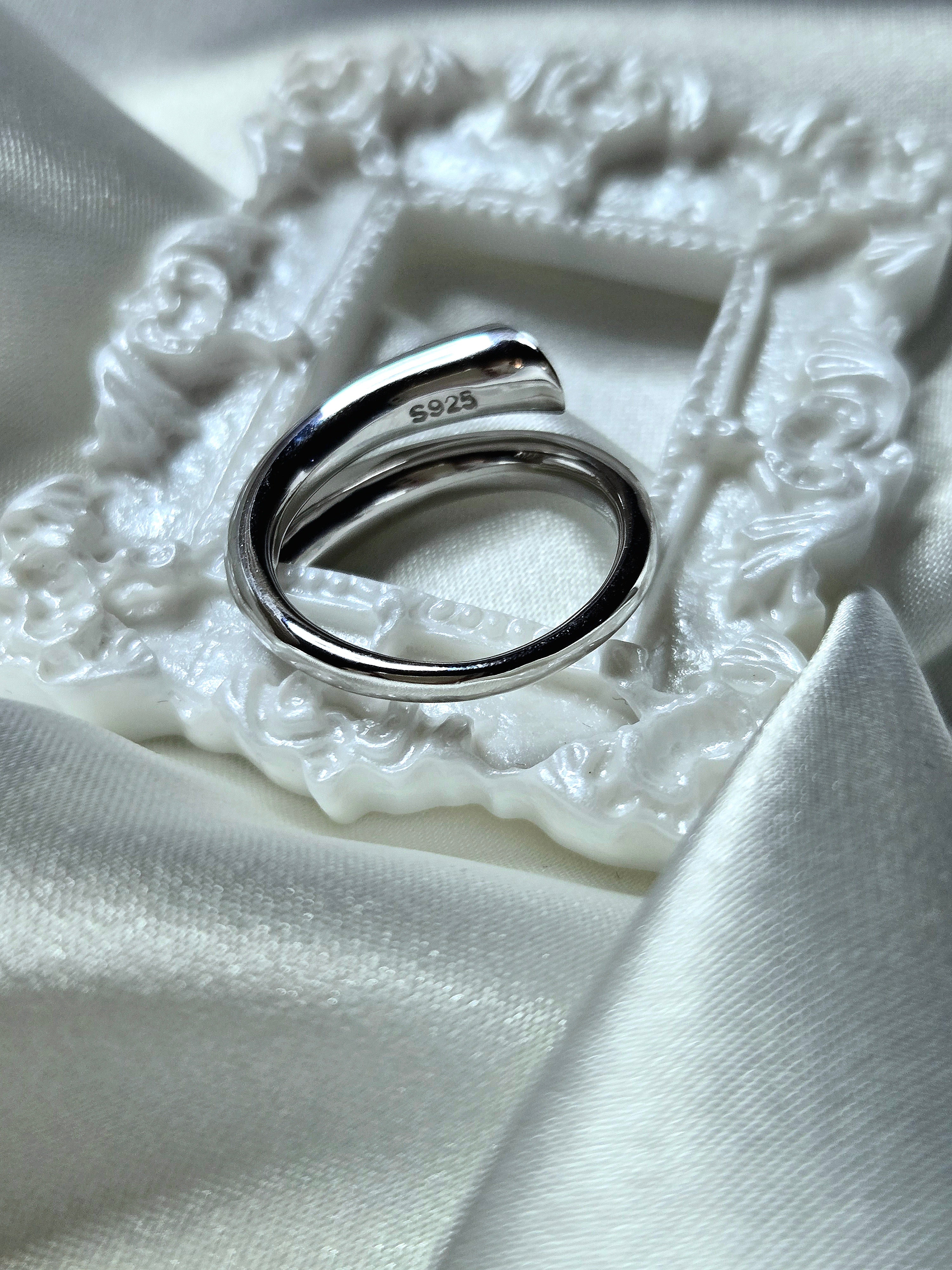 Bague INSOLENTE (T.réglable 52+) Argent 925