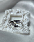 Bague PLUME (T.réglable 53+)Argent 925
