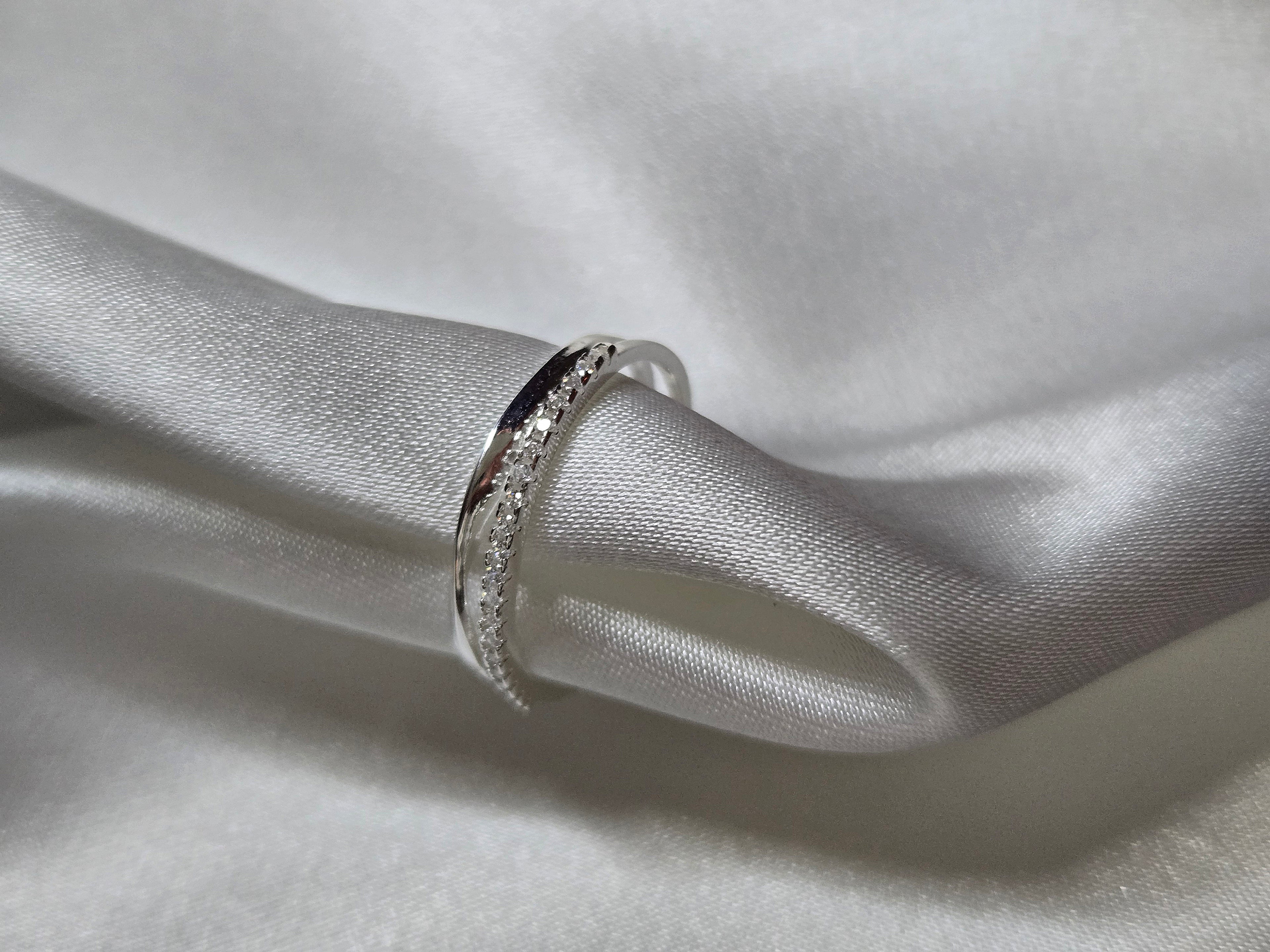 Bague PURE (T.réglable 49-53) Argent 925