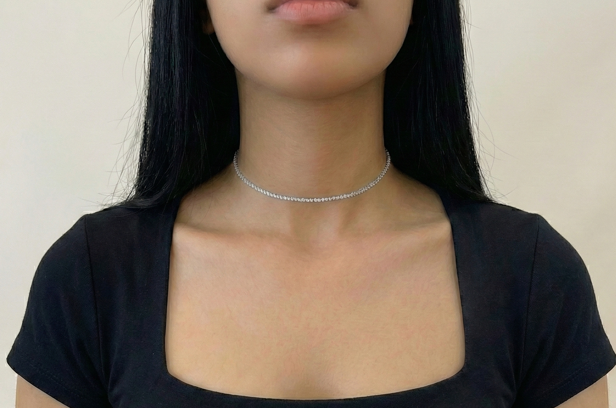 Collier tennis ÉCLAT Argent 925
