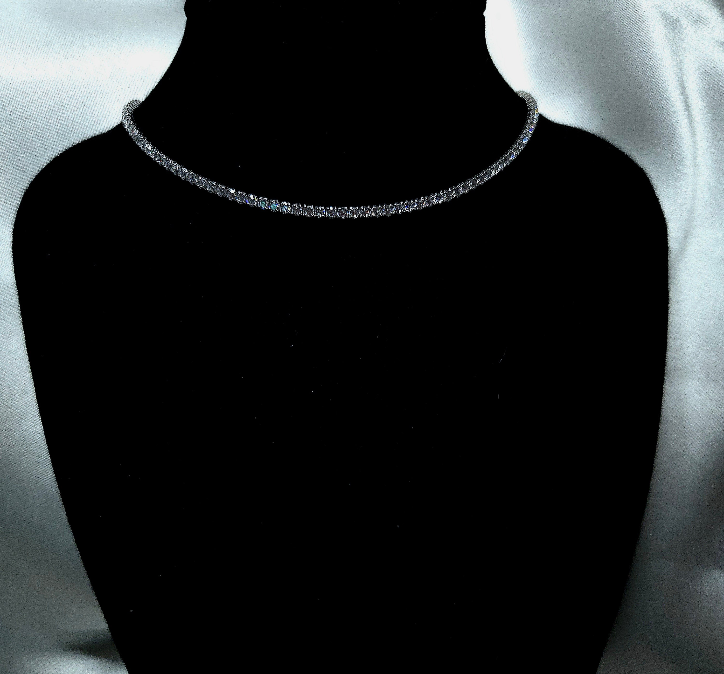 Collier tennis ÉCLAT Argent 925