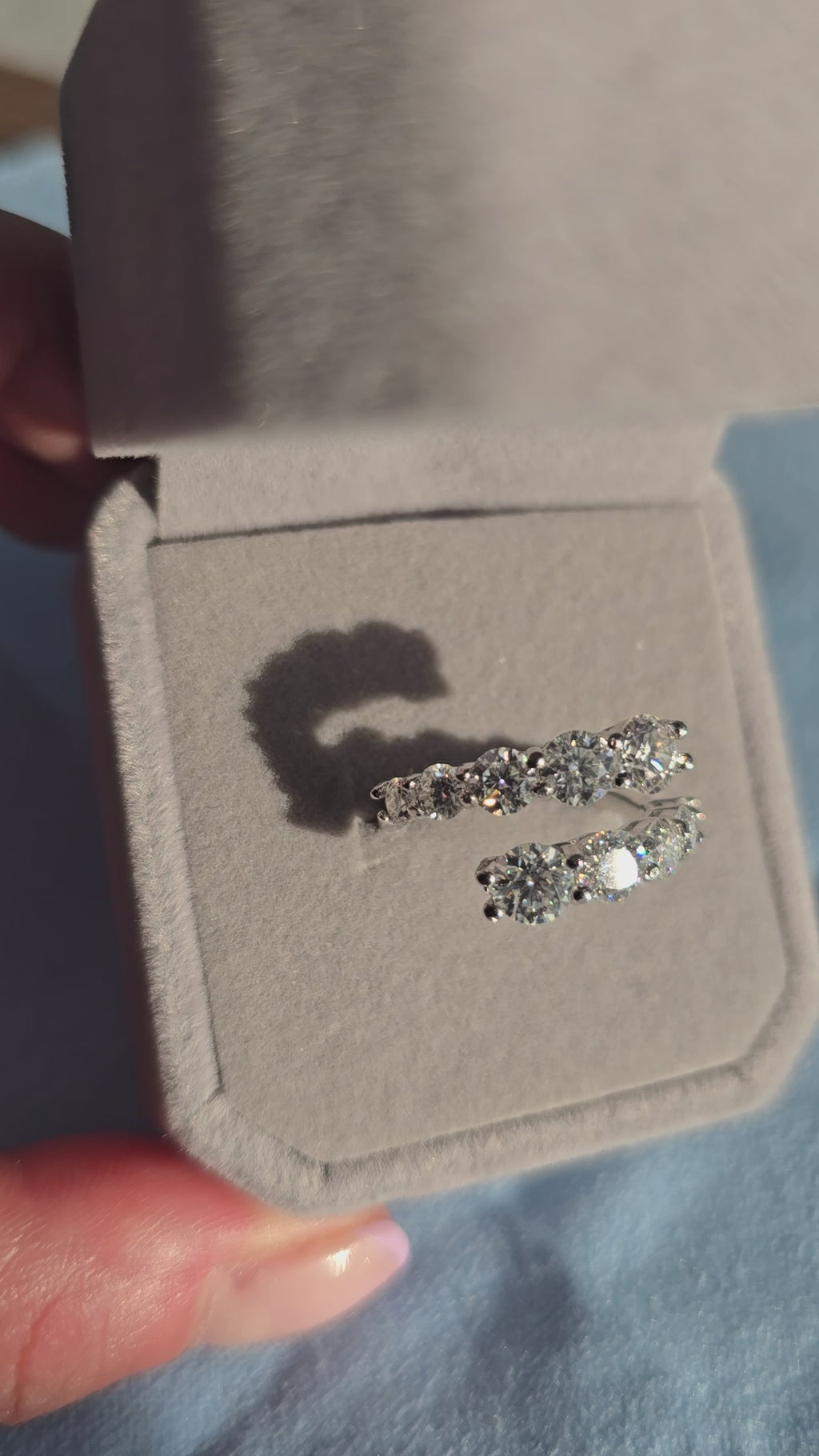 Bague SYMPHONIE Moissanite
