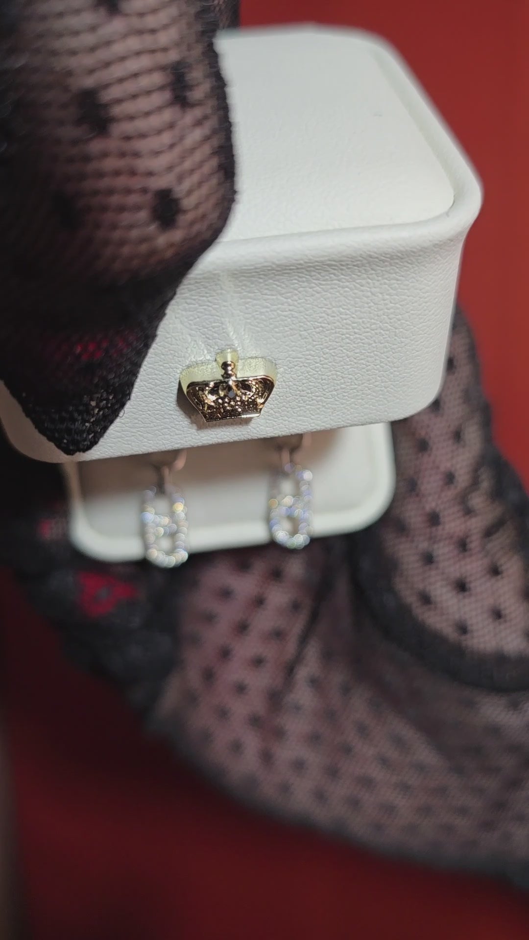 Boucles d'oreilles DONNA Moissanite