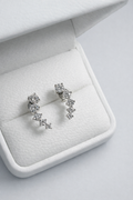 Boucles d'oreilles BELLA  Moissanite