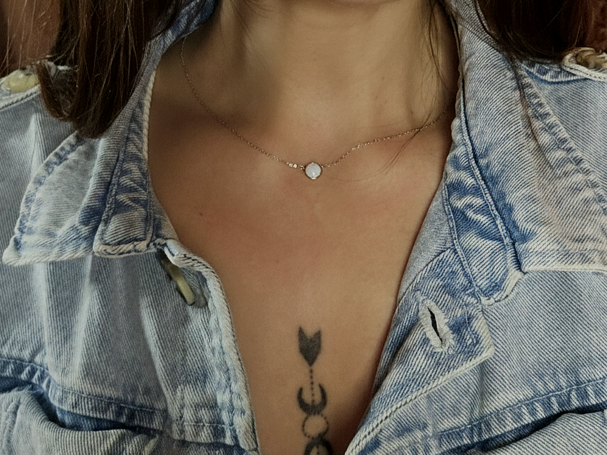 Collier Opalina Argent 925