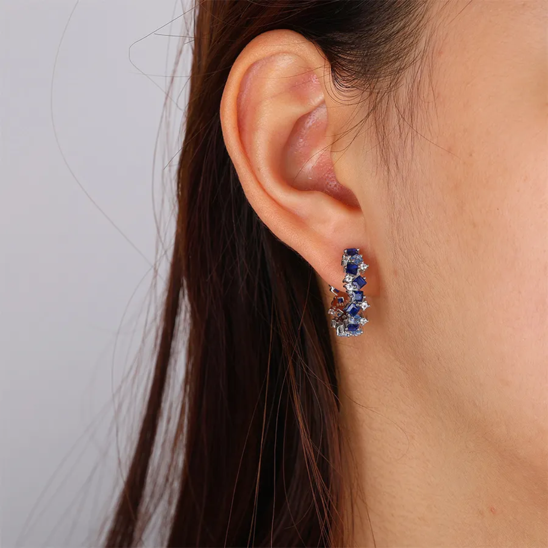 Créoles SIRÈNE Argent 925