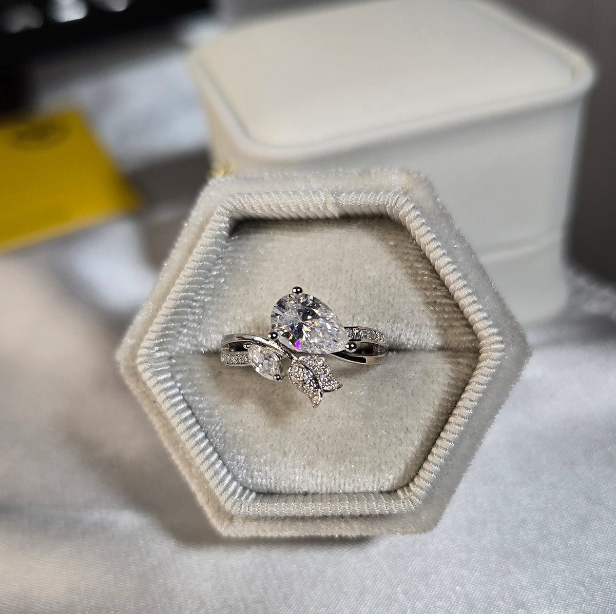 Bague TULIPE 🌷 Moissanite