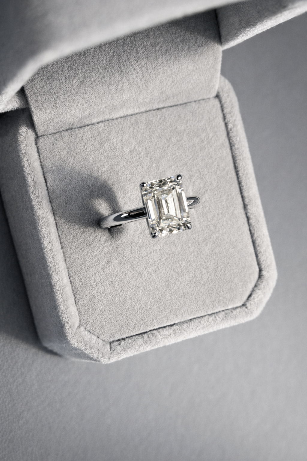 Bague EMERALDA Moissanite