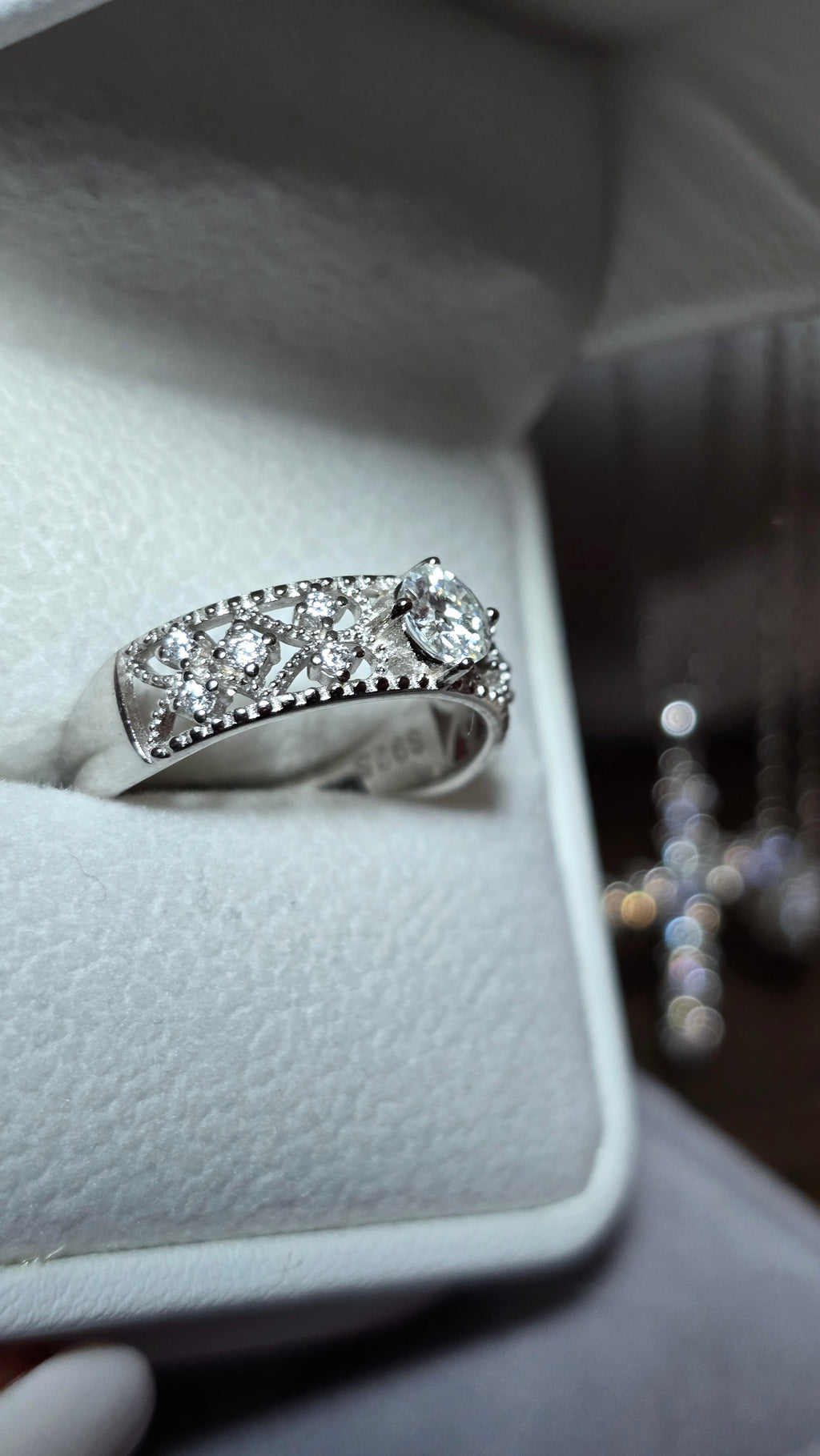 Bague ARABELLA Moissanite