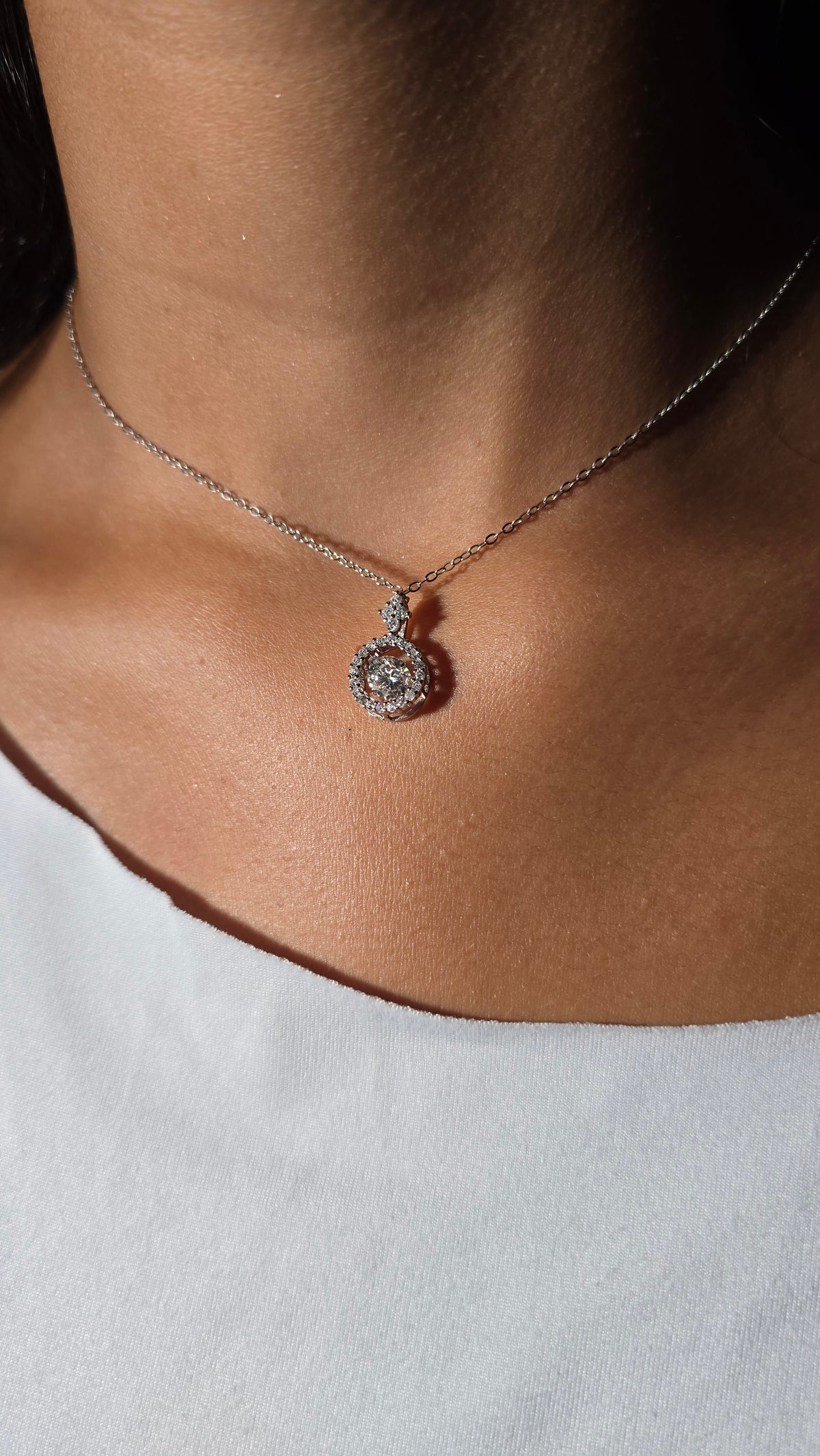 Collier AYLEEN Moissanite